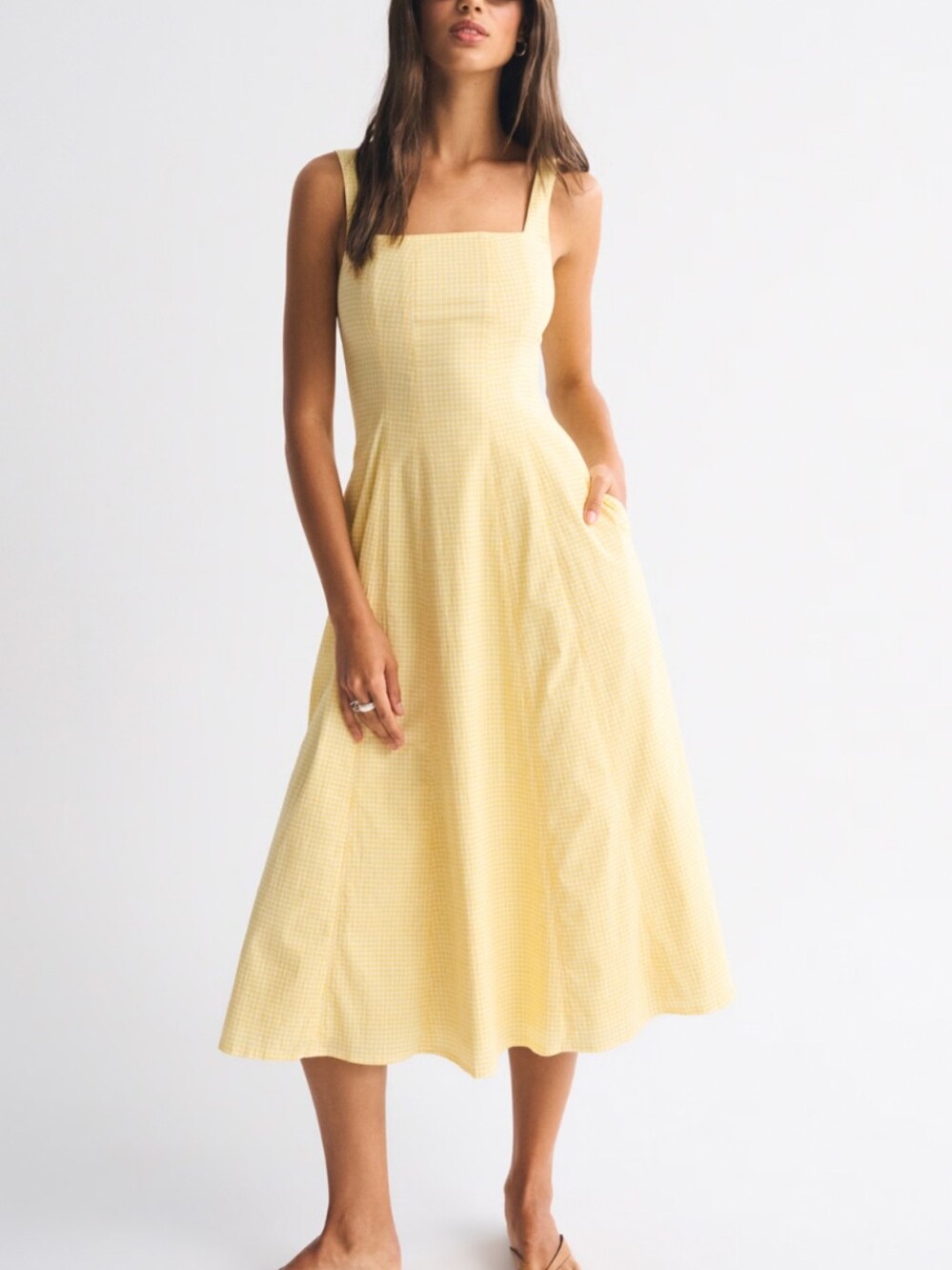 Abercrombie & Fitch Mila Midi Dress NWOT